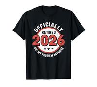 Funny Retirement Design for Men, Women. Officially Retired T-Shirt