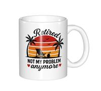 Funny Retirement Gift Mug - Weekly Schedule for Women Men Dad Mom Retired Calendar for Coworkers Office Family - Idea for Her Nurse Mothers Day Birthday Anniversary Christmas 11oz
