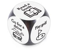 Funny Retirement Gifts for Men Woman, Funny Decider Dice Christmas Stocking Stuffers for Men Women Coworker Farewell Going Away Leaving Christmas Secret Santa White Elephant Gifts for Coworkers Friend