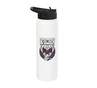 Funny Retro 250 Years Late and Still Fighting for Democracy Stainless Steel Insulated Water Bottle