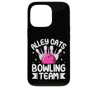 Funny Retro Alley Cats Bowling Team Case for iPhone 13 Pro