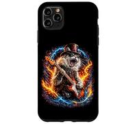 Funny Retro Cat Rock Music Men Kids Women Matching Case for iPhone 11 Pro Max
