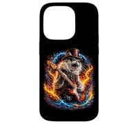 Funny Retro Cat Rock Music Men Kids Women Matching Case for iPhone 14 Pro