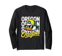 Funny Retro Cool Oregon Classic Apparel for Men Women Long Sleeve T-Shirt