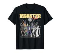 Funny Retro Frankenstein Monster Mash Horror Movies Lovers T-Shirt