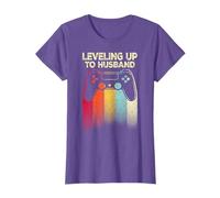 Funny Retro Future Husband Groom To Be Bachelor Video Gamer T-Shirt
