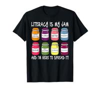 Funny Retro Literacy is My Jam and I'm Here to Spread It T-Shirt