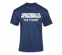 Funny Retro Movie Parody T Shirt - Spaceballs The T-Shirt Design for Adults - Novelty Graphic Tee Gift for Men and Women Navy XXXL Style 2