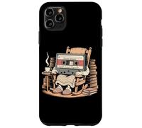 Funny Retro Old Cassette Tape Cartoon with Walker Nostalgia Case for iPhone 11 Pro Max