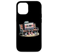 Funny Retro Old Cassette Tape Cartoon with Walker Nostalgia Case for iPhone 12/12 Pro