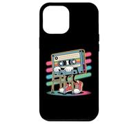 Funny Retro Old Cassette Tape Cartoon with Walker Nostalgia Case for iPhone 12 Pro Max