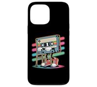 Funny Retro Old Cassette Tape Cartoon with Walker Nostalgia Case for iPhone 13 Pro Max