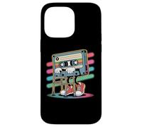 Funny Retro Old Cassette Tape Cartoon with Walker Nostalgia Case for iPhone 14 Pro Max