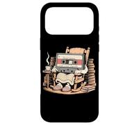 Funny Retro Old Cassette Tape Cartoon with Walker Nostalgia Case for iPhone 17 Pro Max