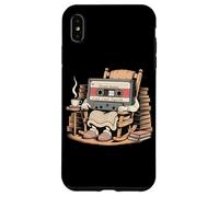Funny Retro Old Cassette Tape Cartoon with Walker Nostalgia Case for iPhone XS Max
