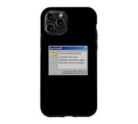 Funny Retro PC Error Leave Now Snooze IT Humor Case for iPhone 11 Pro