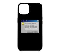 Funny Retro PC Error Leave Now Snooze IT Humor Case for iPhone 13