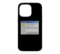 Funny Retro PC Error Leave Now Snooze IT Humor Case for iPhone 14 Pro Max