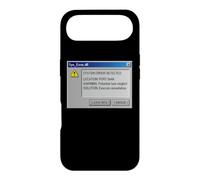 Funny Retro PC Error Leave Now Snooze IT Humor Case for iPhone Air