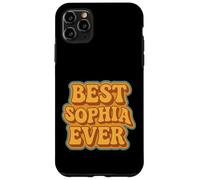 Funny Retro Typography Best Sophia Ever Case for iPhone 11 Pro Max