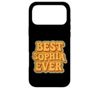 Funny Retro Typography Best Sophia Ever Case for iPhone 17 Pro Max
