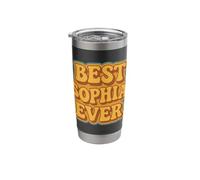 Funny Retro Typography Best Sophia Ever Stainless Steel Insulated Tumbler