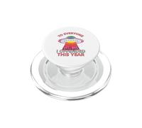 Funny Retro UFO to Everyone I Offended This Year PopSockets PopGrip for MagSafe