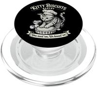 Funny Retro Vintage Baking Kitty Biscuits Bakery Cat Lover PopSockets PopGrip for MagSafe