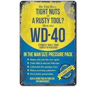 Funny Retro Vintage Metal Tin Sign 8x12 inch Tool Club Cafe Restaurant Kitchen Outdoor Indoor Wall Decor Post Gifts for Man