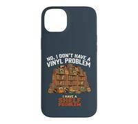 Funny Retro Vinyl Record Collector Turntable Audiophiles DJ Case for iPhone 14 Plus