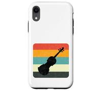 Funny Retro Violin Design, Vintage Violin, Violinist Case for iPhone XR