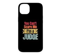 Funny Retro You Can't Scare Me I'm a Judge Funny Judicial Case for iPhone 14 Plus