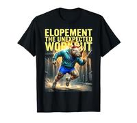 Funny Rhino Elopement The Unexpected Workout T-Shirt