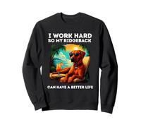 Funny Rhodesian Ridgeback Dog Design Rhodesian Ridgeback Sweatshirt