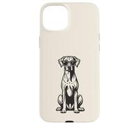 Funny Rhodesian Ridgeback Dog with Sunglasses Case for iPhone 15 Plus