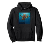 Funny Rhodesian Ridgeback Swimming Underwater Pullover Hoodie