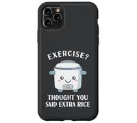 Funny Rice Cooker Exercise Asian Love Chinese Food Far East Case for iPhone 11 Pro Max
