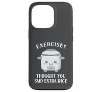 Funny Rice Cooker Exercise Asian Love Chinese Food Far East Case for iPhone 13 Pro
