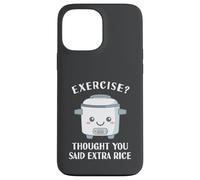 Funny Rice Cooker Exercise Asian Love Chinese Food Far East Case for iPhone 13 Pro Max