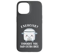 Funny Rice Cooker Exercise Asian Love Chinese Food Far East Case for iPhone 15