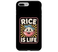 Funny Rice Is Life Filipino Food Lover Humor Women Men Case for iPhone 7 Plus/8 Plus