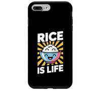 Funny Rice Is Life Filipino Food Lover Humor Women Men Case for iPhone 7 Plus/8 Plus