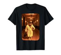 Funny Rich Capybara Business Trip in Robe Luxury T-Shirt