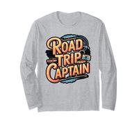 Funny Road Trip Captain Travel Quote Long Sleeve T-Shirt