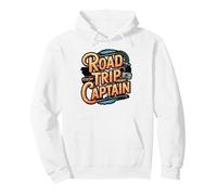 Funny Road Trip Captain Travel Quote Pullover Hoodie