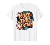 Funny Road Trip Captain Travel Quote T-Shirt