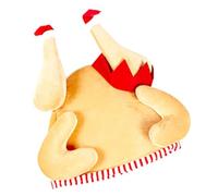 Funny Roasted Turkey Hat Thanksgiving Turkey Drumstick Hat For Dressing Props Up Cosplay Atmosphere Dress