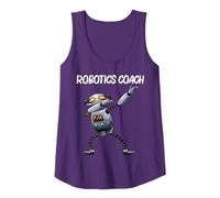 Funny Robot For Men Women Robotics Technology Machine Robots Tank Top