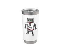 Funny Robot Hug Request Top Cute Bizarre Stainless Steel Insulated Tumbler