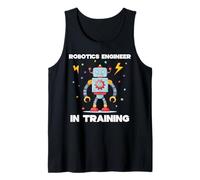 Funny Robotics Engineer in Training Cute Toy Robot Humor Tank Top